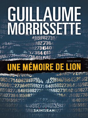 cover image of Une mémoire de lion